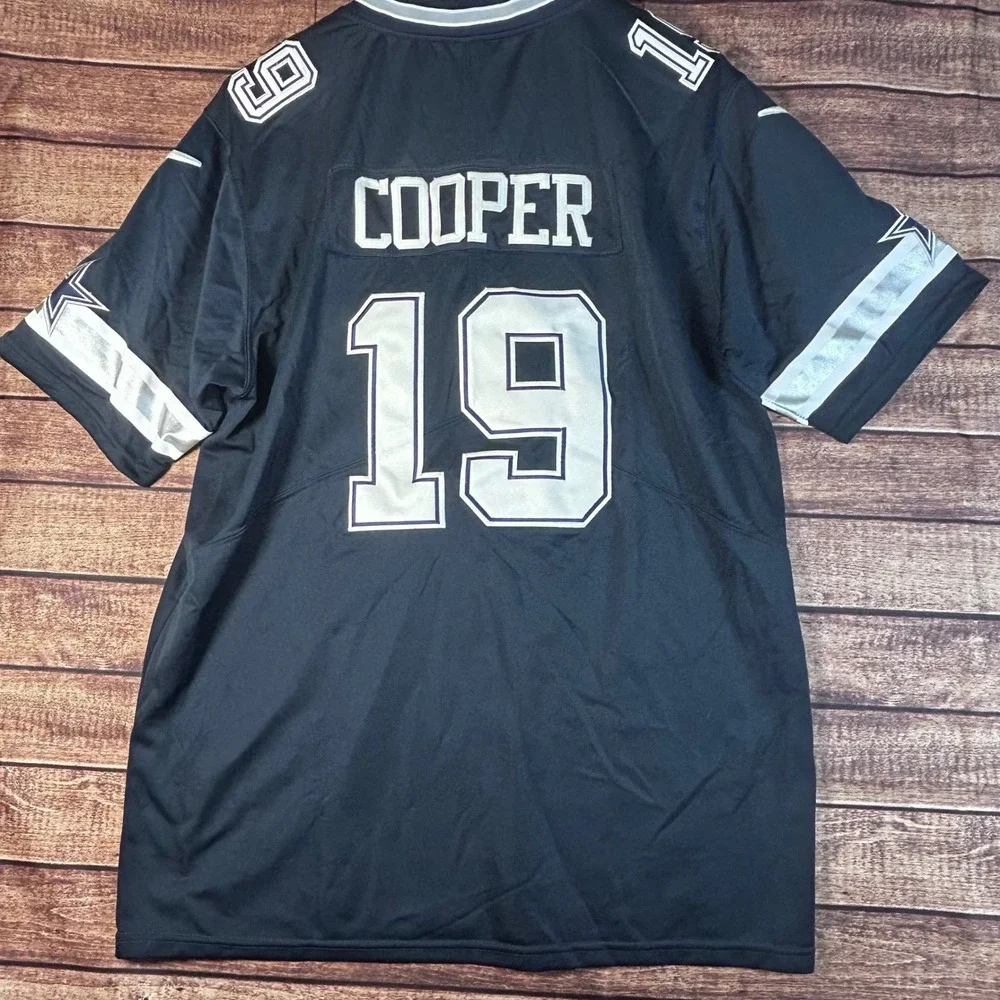 Nike Dallas Cowboys Amari Cooper #19 On Field Jersey Mens Large Navy Blue NFL